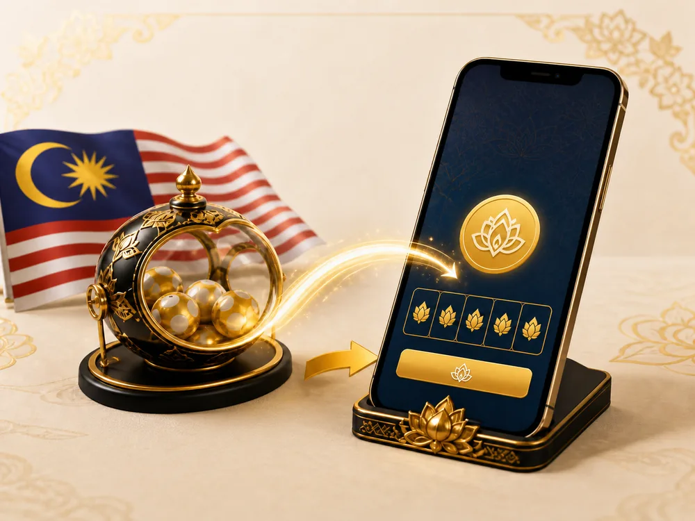 เส้นทางข้อมูลจากมาเลเซียสู่โทรศัพท์เกี่ยวกับหวยมาเลย์